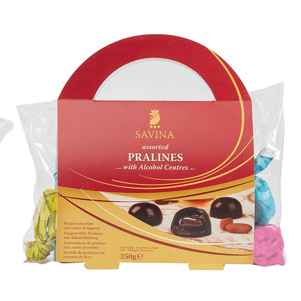 Pralines with Alcohol Centres